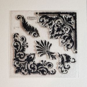 New CTMH S1208 Baroque Borders Stamps